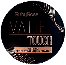 Düfte, Parfümerie und Kosmetik Loser Gesichtspuder - Ruby Rose Matte Touch Setting Perfectiing Loose Powder