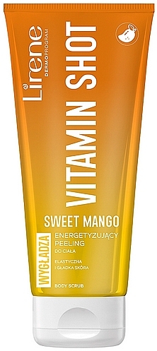 Körperpeeling süße Mango - Lirene Vitamin Shot Energizing Body Scrub — Bild N1