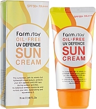 Düfte, Parfümerie und Kosmetik Fettfreie Sonnenschutzcreme SPF50+ - Farmstay Oil-Free Uv Defence Sun