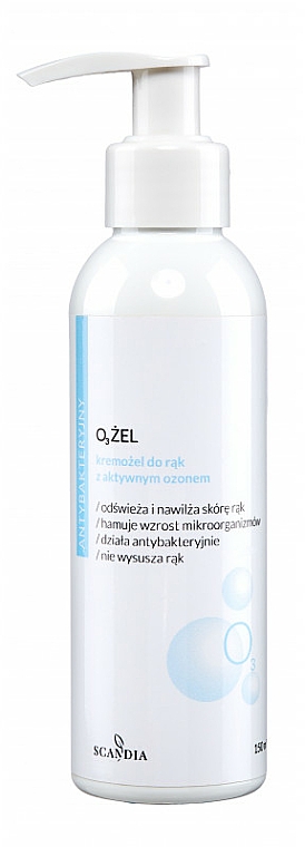 Antibakterielles Handgel mit aktivem Ozon - Scandia Cosmetics Ozone Antibacterial Hand Gel — Bild N1