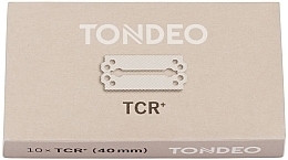 Düfte, Parfümerie und Kosmetik Rasierklingen 40 mm 10 St. - Tondeo TCR+ Blades