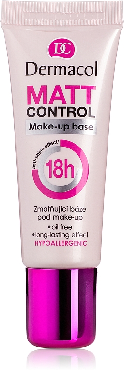 Mattierende Make-Up Base - Dermacol Matt Control MakeUp Base 18h — Foto N1