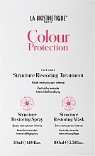 Düfte, Parfümerie und Kosmetik Haarpflegeset - La Biosthetique Colour Protection Structure Restoring Treatment (Haarmaske 100ml + Haarspray 50ml)
