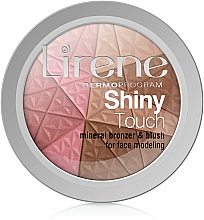 Gesichtsbronzer - Lirene Shiny Touch Mineral Bronzer & Blush — Bild N2