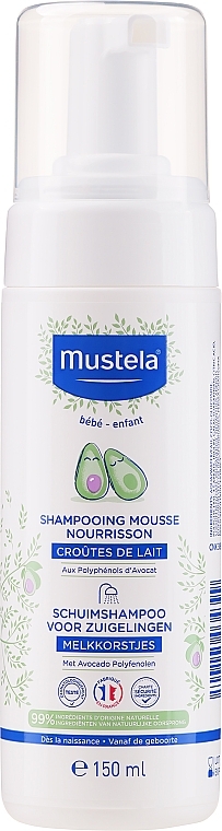 Schäumendes Shampoo für Neugeborene - Mustela Bebe Foam Shampoo for Newborns — Foto N3