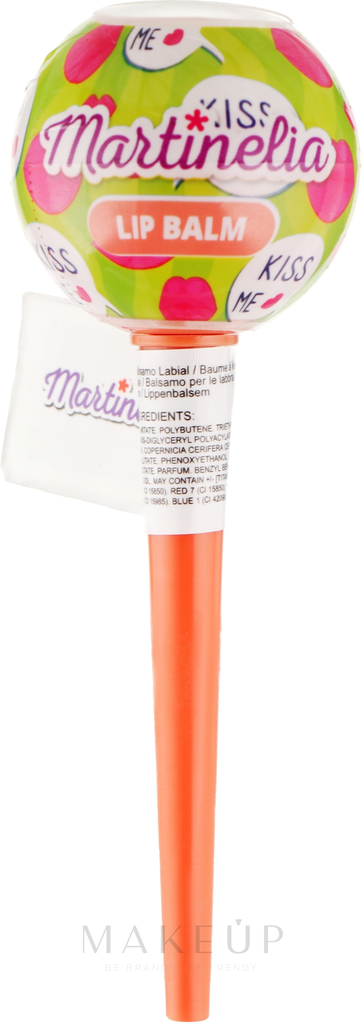 Lippenbalsam Lollipop mit Orangengeschmack für Kinder - Martinelia — Bild 20 g