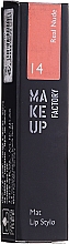 Lippenstift - Make up Factory Glossy Stylo Mat Lip — Bild N3