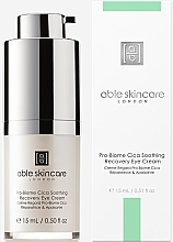 Beruhigende Gesichtscreme  - Able Skincare City Shield+ Pro-Biome Cica Soothing Recovery Eye Cream — Bild N1