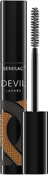 Ultra verdichtende Wimperntusche - Semilac Devil Lashes Mascara — Bild N1