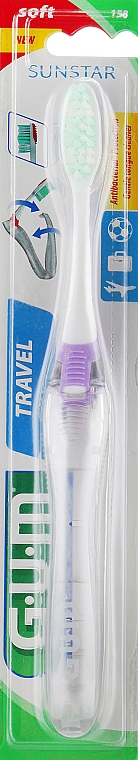 Zahnbürste Travel weich violett - G.U.M Soft Toothbrush — Bild N1