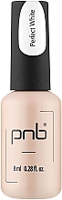 Gel-Nagellack Perfektes Weiß - PNB Perfect White Gel Polish — Bild N2