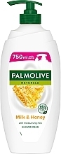 Düfte, Parfümerie und Kosmetik Duschcreme mit Milch und Honig - Palmolive Naturals Milk Honey Shower Gel (mit Spender)