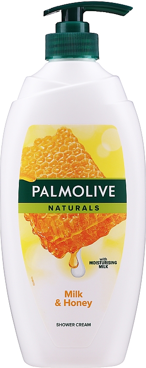 Duschcreme mit Milch und Honig - Palmolive Naturals Milk Honey Shower Gel (mit Spender) — Bild N7