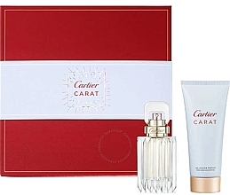 Düfte, Parfümerie und Kosmetik Cartier Carat - Duftset (Eau de Parfum 50ml + Duschgel 100ml)