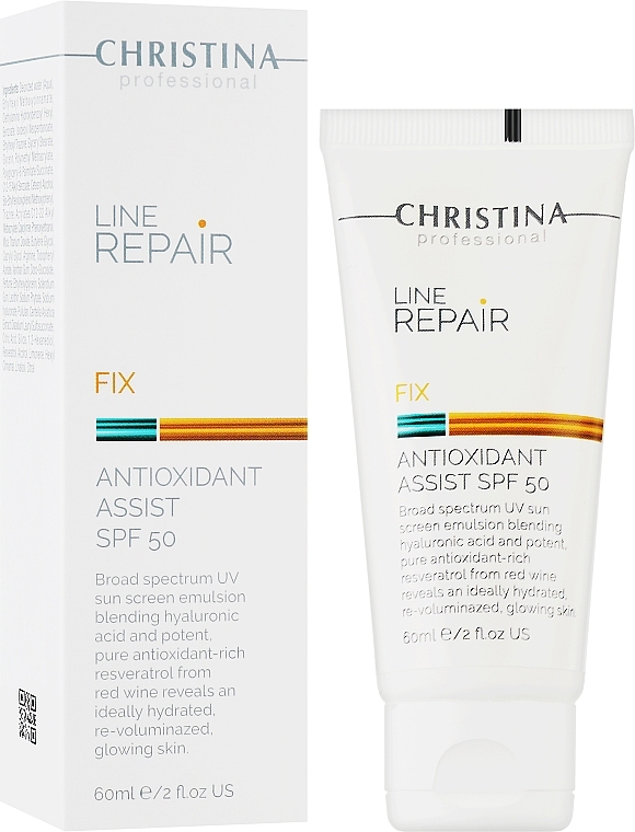 Antioxidative Gesichtslotion SPF 50 - Christina Line Repair Fix Antioxidant Assist SPF 50 — Bild N3