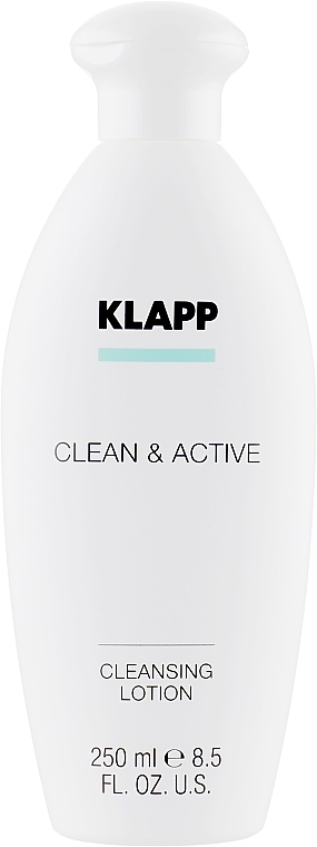 Sanfte Gesichtsreinigungslotion für normale und trockene Haut - Klapp Clean & Active Cleansing Lotion — Bild N2