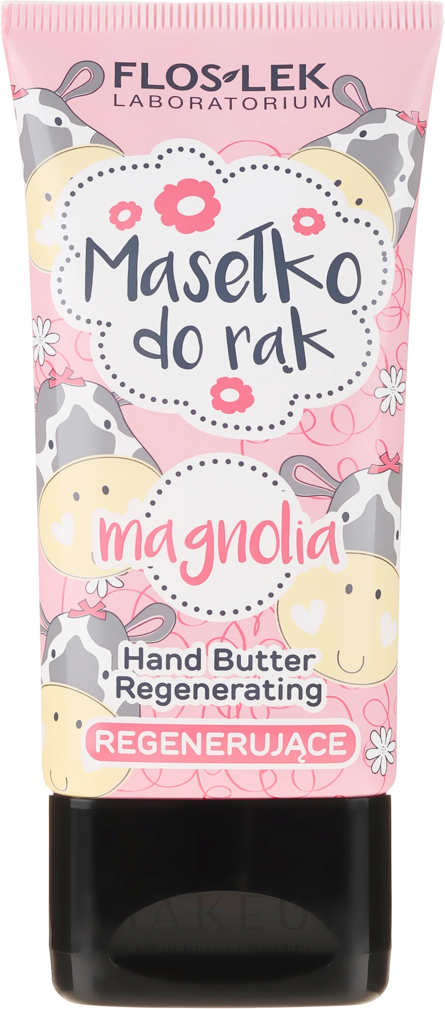 Regenerierende Handbutter Magnolie - Floslek Regenerating Hand Butter Mangolia — Bild 50 ml