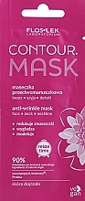 Düfte, Parfümerie und Kosmetik Anti-Falten-Maske für Gesicht, Hals und Dekolleté - Floslek Contour Mask