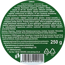 Gel-Lufterfrischer in Kugeln Grüner Tee - Cirrus Green Tea — Bild N3