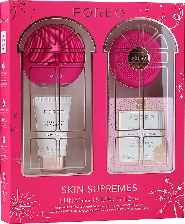 Gesichtspflegeset - Foreo Skin Supremes 2022 Luna Mini 3 & UFO Mini 2 Set  — Bild N6