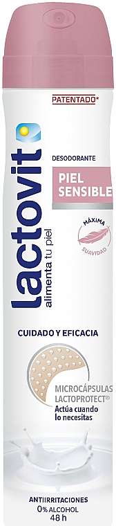 Deospray für empfindliche Haut - Lactovit Sensitive Deodorant Spray — Bild N1