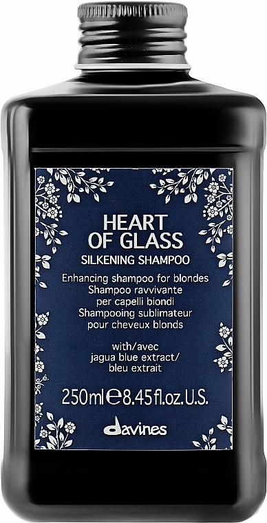 Shampoo für blondierte Haare - Davines Heart Of Glass Silkening Shampoo — Bild N3