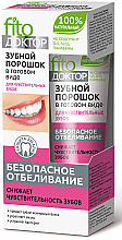 Düfte, Parfümerie und Kosmetik Aufhellendes Zahnpulver für empfindliche Zähne - Fito Kosmetik