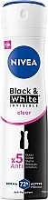 Düfte, Parfümerie und Kosmetik Deospray Antitranspirant - NIVEA For Women Black & White Power Deodorant Spray