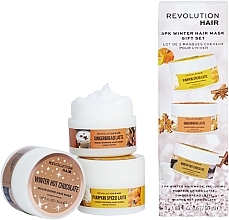 Düfte, Parfümerie und Kosmetik Set - Revolution Haircare Haircare Winter Hair Mask Gift Set (h/mask/3x50ml)