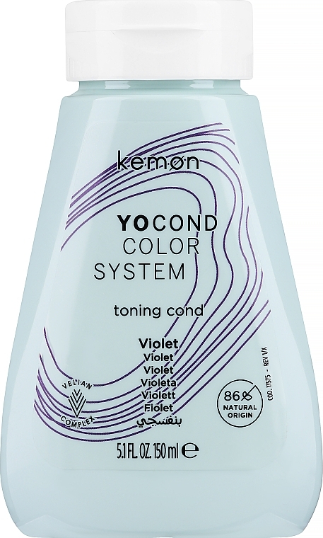 Getönter Conditioner Violett - Kemon Yo Cond Color System — Bild N1