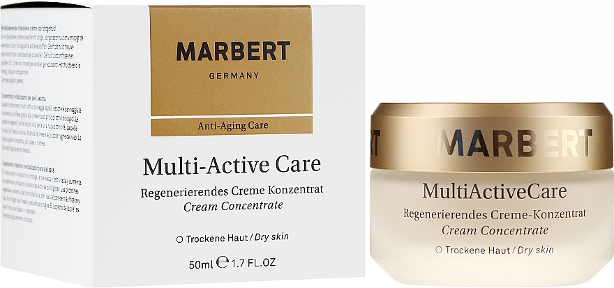 Regenerierendes Creme-Konzentrat für trockene Haut - Marbert Anti-Aging Care MultiActive Care Regenerating Cream Concentrate — Bild N1