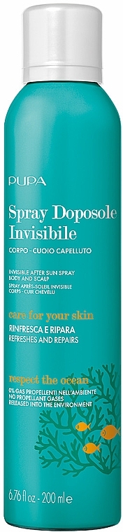 Beruhigendes After-Sun-Spray - Pupa Invisible After Sun Spray — Bild N1