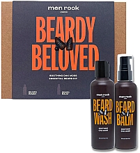 Düfte, Parfümerie und Kosmetik Set - Men Rock Beard Duo Kit Oak Moss (beard/balm/100ml + beard/oil/100ml)