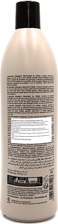 Parfümierte oxidierende Emulsion 3% - RR Line Parfymed Oxidizing Emulsion Cream — Bild N3