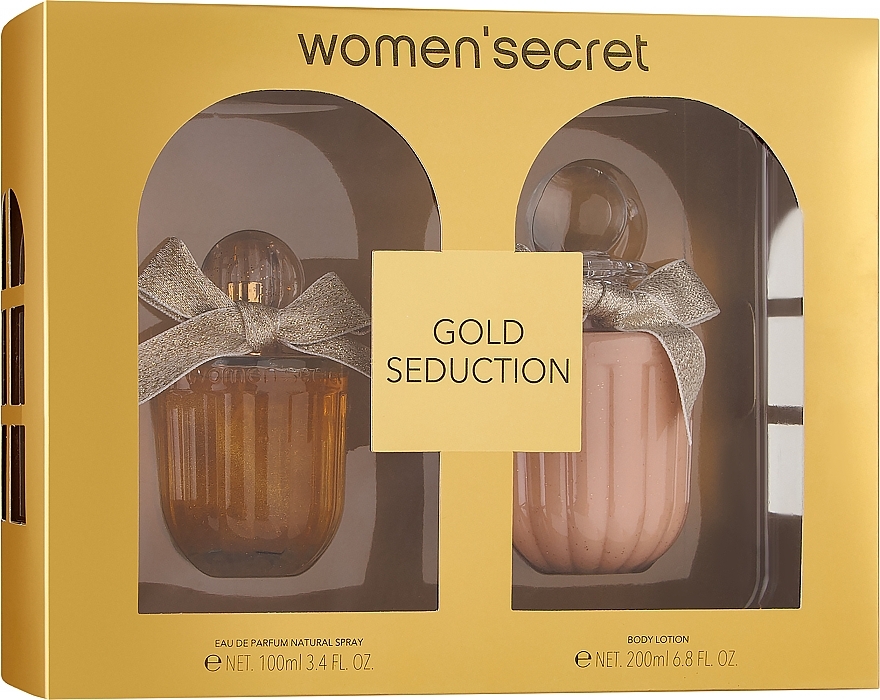 Women Secret Gold Seduction - Duftset (Eau de Parfum 100ml + Körperlotion 200ml) — Bild N1