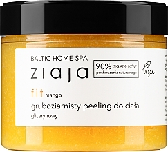 Düfte, Parfümerie und Kosmetik Glättendes und erweichendes Glycerin-Körperpeeling mit Makrogranulat und Mangoduft - Ziaja Baltic Home SPA Body Peeling