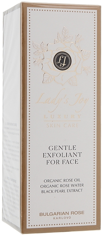 Sanftes Gesichtspeeling - Bulgarian Rose Lady’s Joy Luxury Gentle Exfoliant For Face — Bild N1