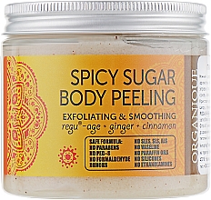 Würziges Zucker-Körperpeeling - Organique Spicy Sugar Body Peeling  — Bild N2