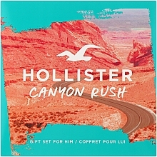Hollister Canyon Rush For Him - Duftset (Eau de Toilette 50ml + Eau de Toilette 15ml) — Bild N1