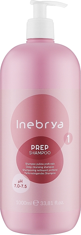 Shampoo zur Tiefenreinigung der Haare - Inebrya Prep Deep Cleansing Shampoo — Bild N1