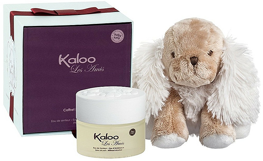 Kaloo Kaloo Les Amis - Duftset (Eau de Senteur 100ml + Hund Kuscheltier) — Bild N1