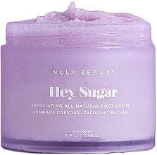 Natürliches Zucker-Körperpeeling - NCLA Beauty Hey, Sugar Exfoliating All Natural Body Scrub Birthday Cake  — Bild N1