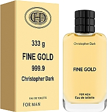 Christopher Dark Fine Gold - Eau de Toilette — Bild N2