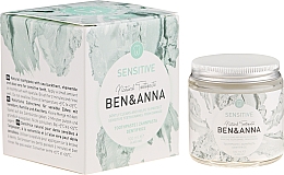 Düfte, Parfümerie und Kosmetik Natürliche sensitive Zahnpasta - Ben & Anna Natural Sensitive Toothpaste