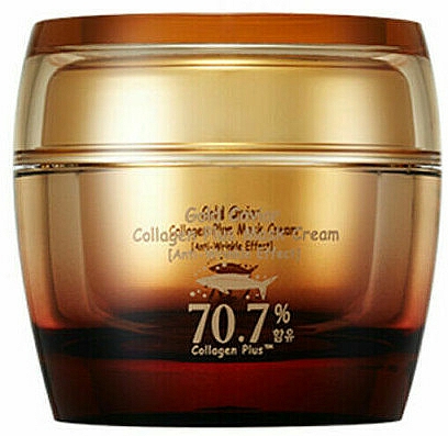 Creme-Maske für das Gesicht mit Kollagen und Kaviarextrakt - SkinFood Gold Caviar Collagen Plus Mask Cream — Bild N1