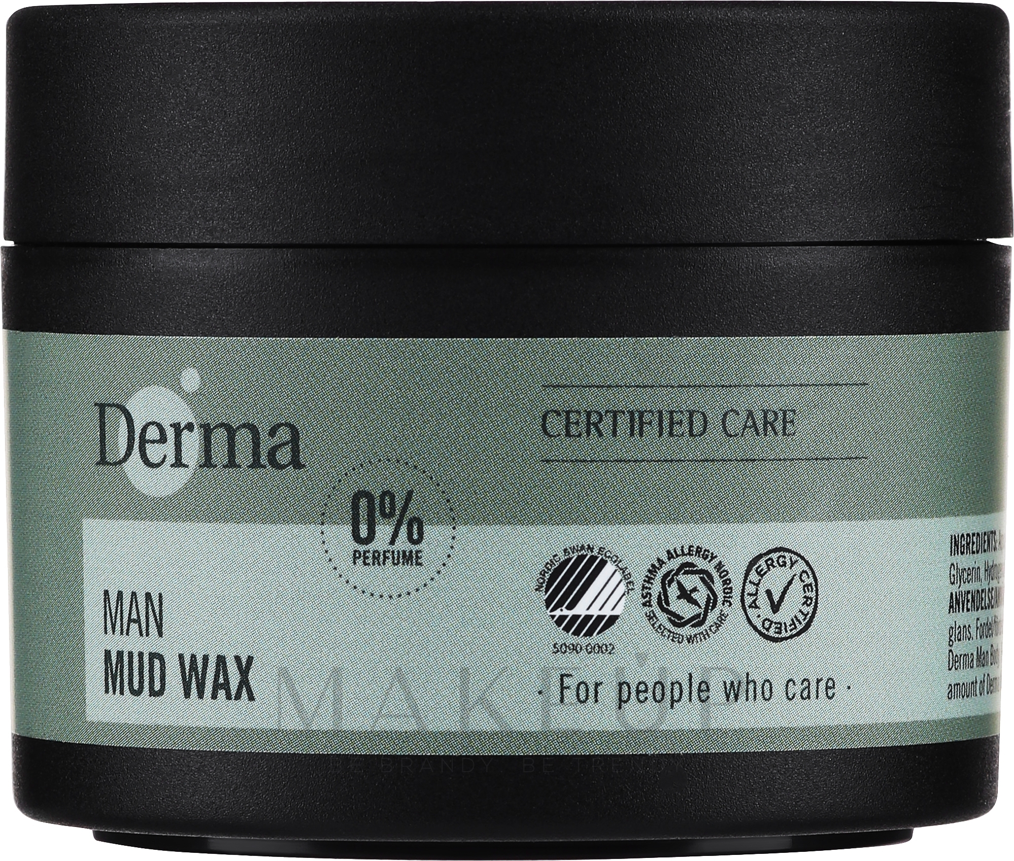 Haarwachs "Repair & Style" für trockenes & strapaziertes Haar - Derma Man Mud Wax — Bild 75 ml
