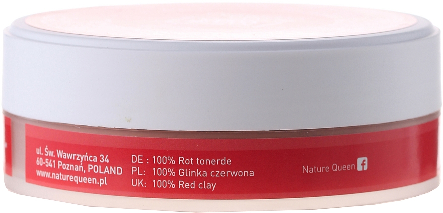 Gesichts- und Haarmaske aus rotem Ton - Nature Queen Red Clay — Bild N5