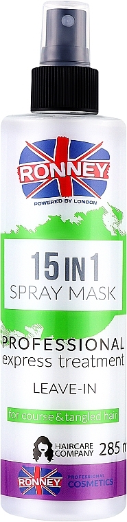 15in1 Haarspray für dickes und widerspenstiges Haar - Ronney 15in1 Spray Mask Professional Express Treatment Leave-In — Foto N1
