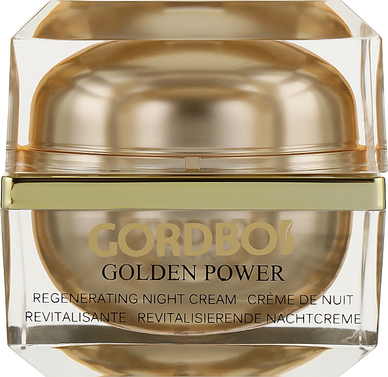Nachtcreme für das Gesicht - Gordbos Golden Power Regenerating Night Cream — Bild N1