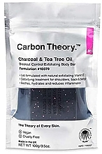 Düfte, Parfümerie und Kosmetik Peeling-Körperseife mit Teebaumöl - Carbon Theory Charcoal & Tea Tree Oil Exfoliating Body Soap Bar